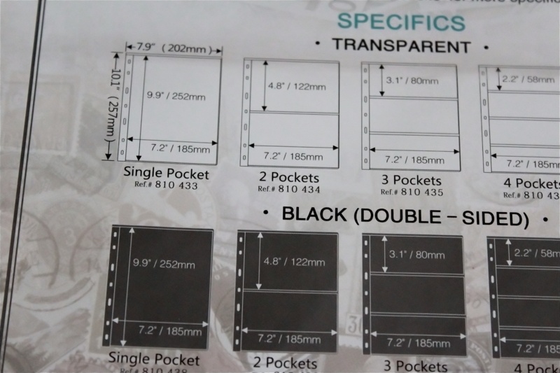 Náhradné listy na bankovky MINI obojstranné - 3