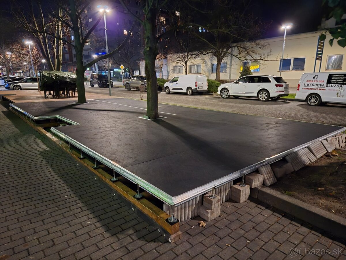 Termoplastová doska čierny flis - 3