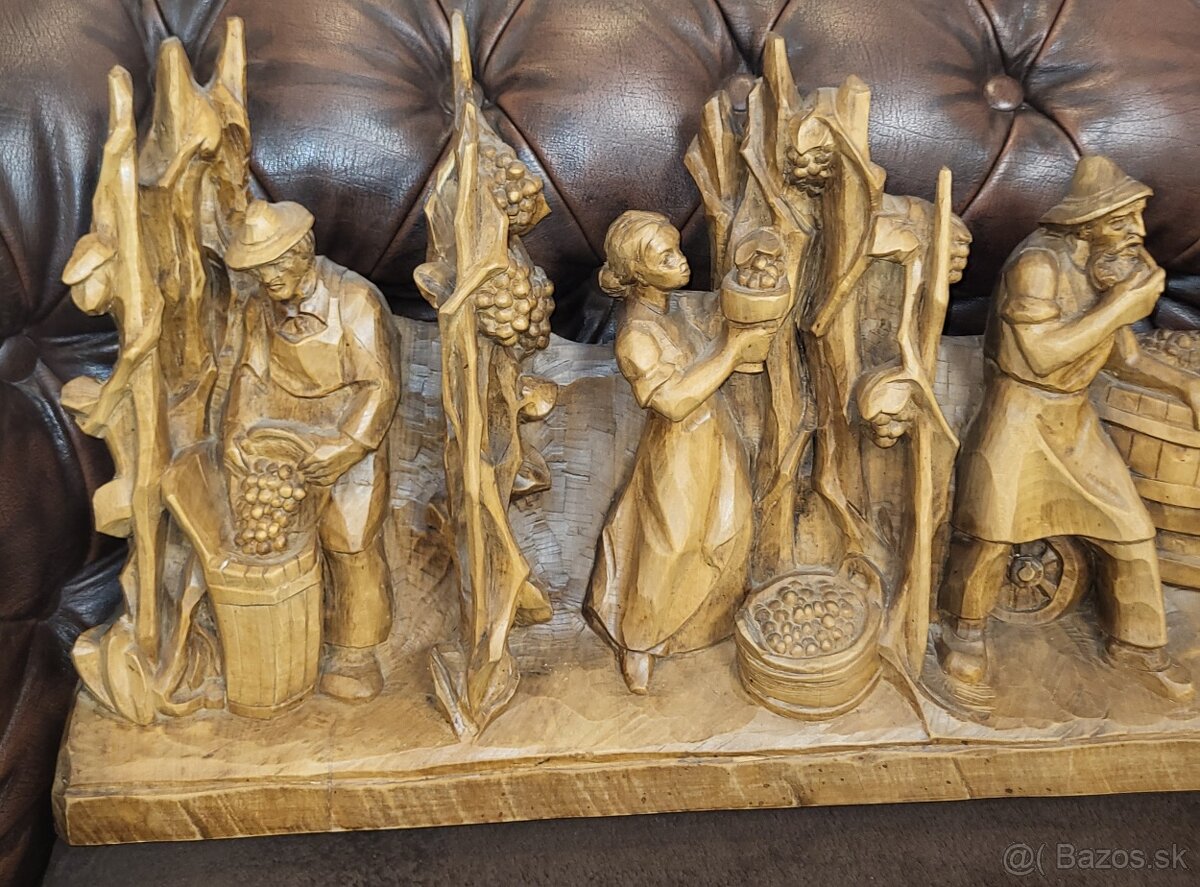 Dreveny obraz vyrezavany - 3