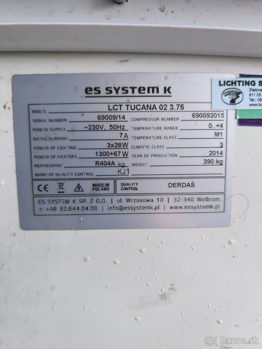 Chladiaca vitrína - 3