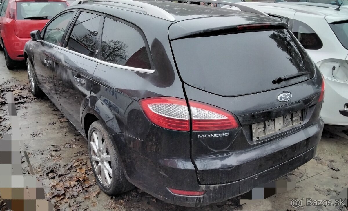 FORD MONDEO MK4 2009 predám NÁRAZNÍK, KAPOTA, PIATE DVERE KO - 3