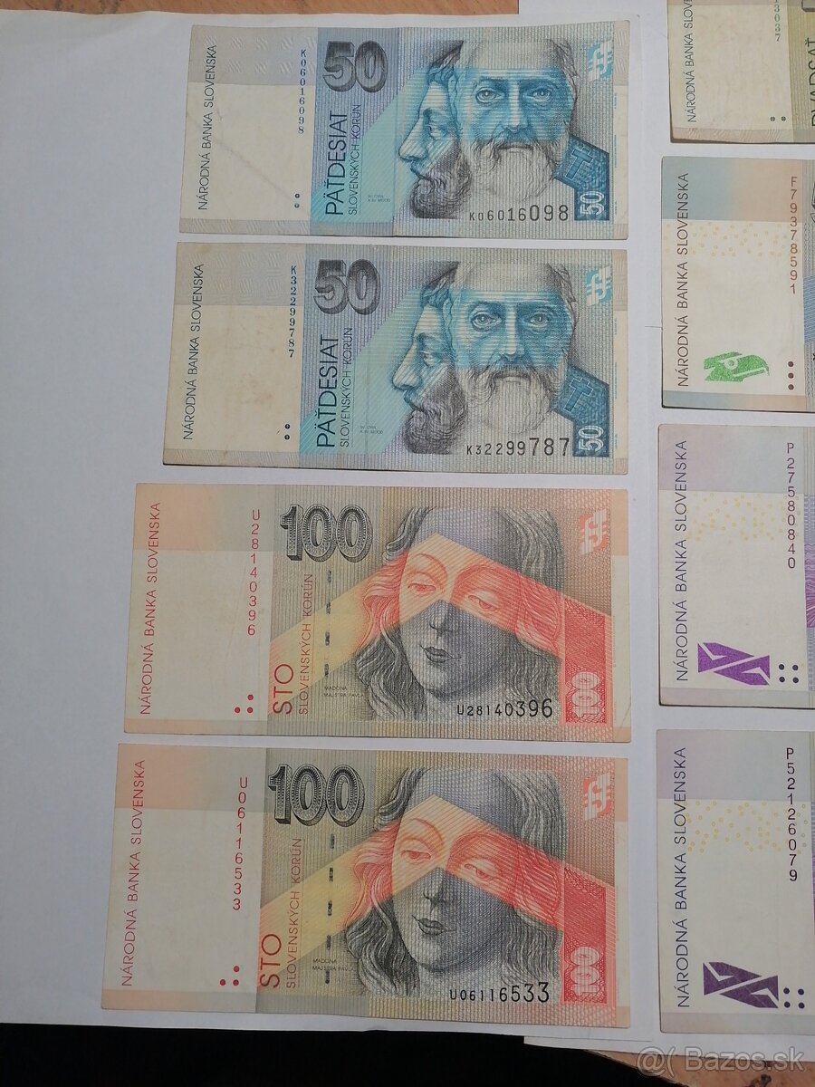 Slovenské bankovky - 3