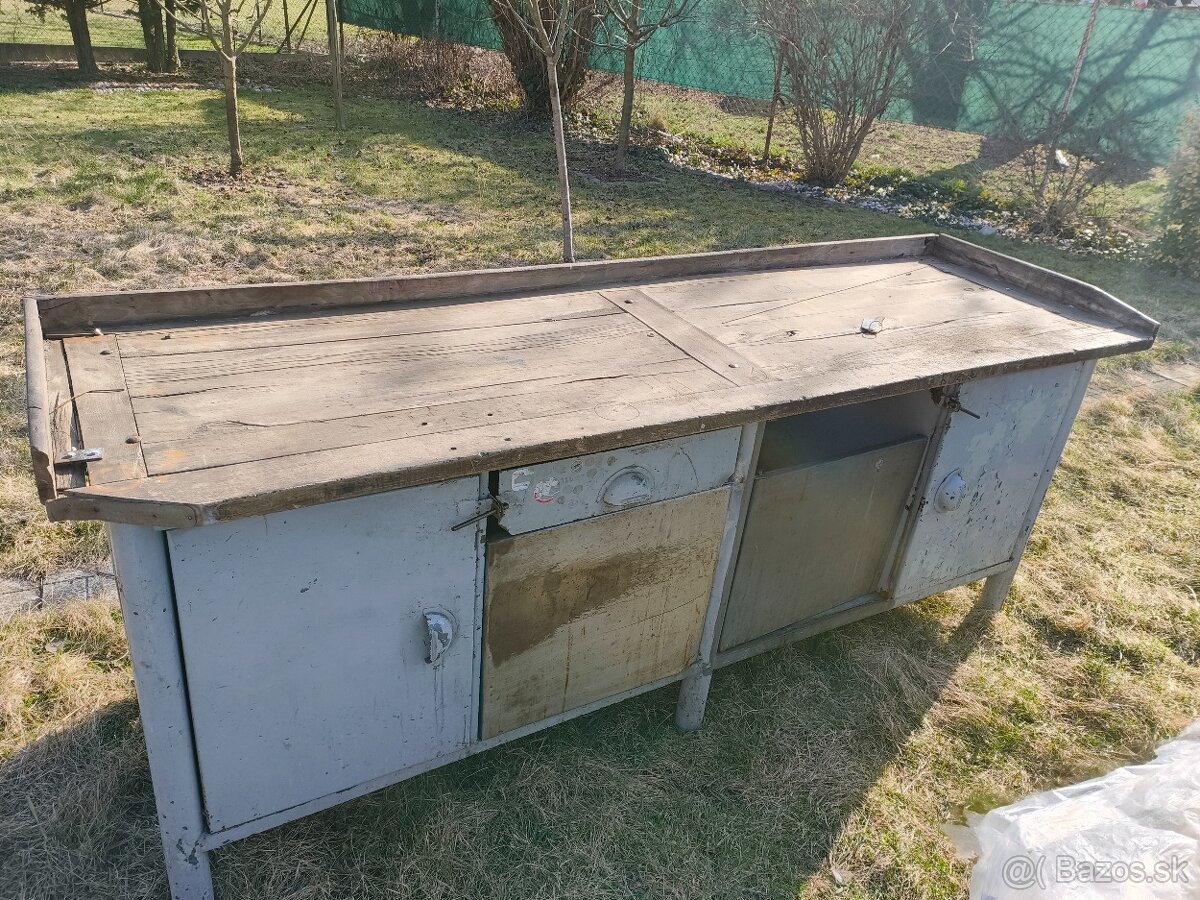Predám pracovný stôl - ponk - 3