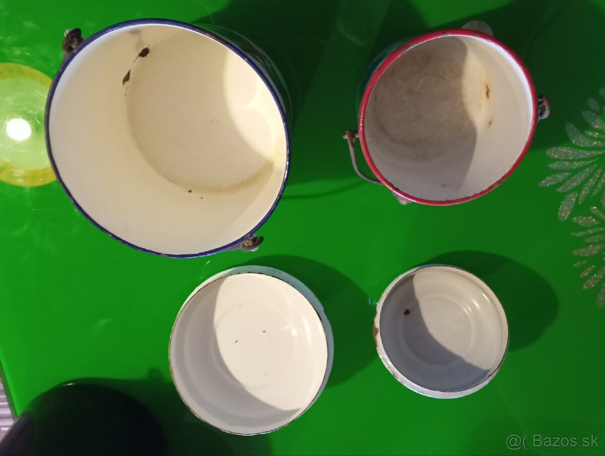 Smaltové konvice - 3