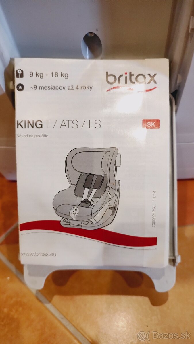 Autosedačka Britax Romer King II - 3