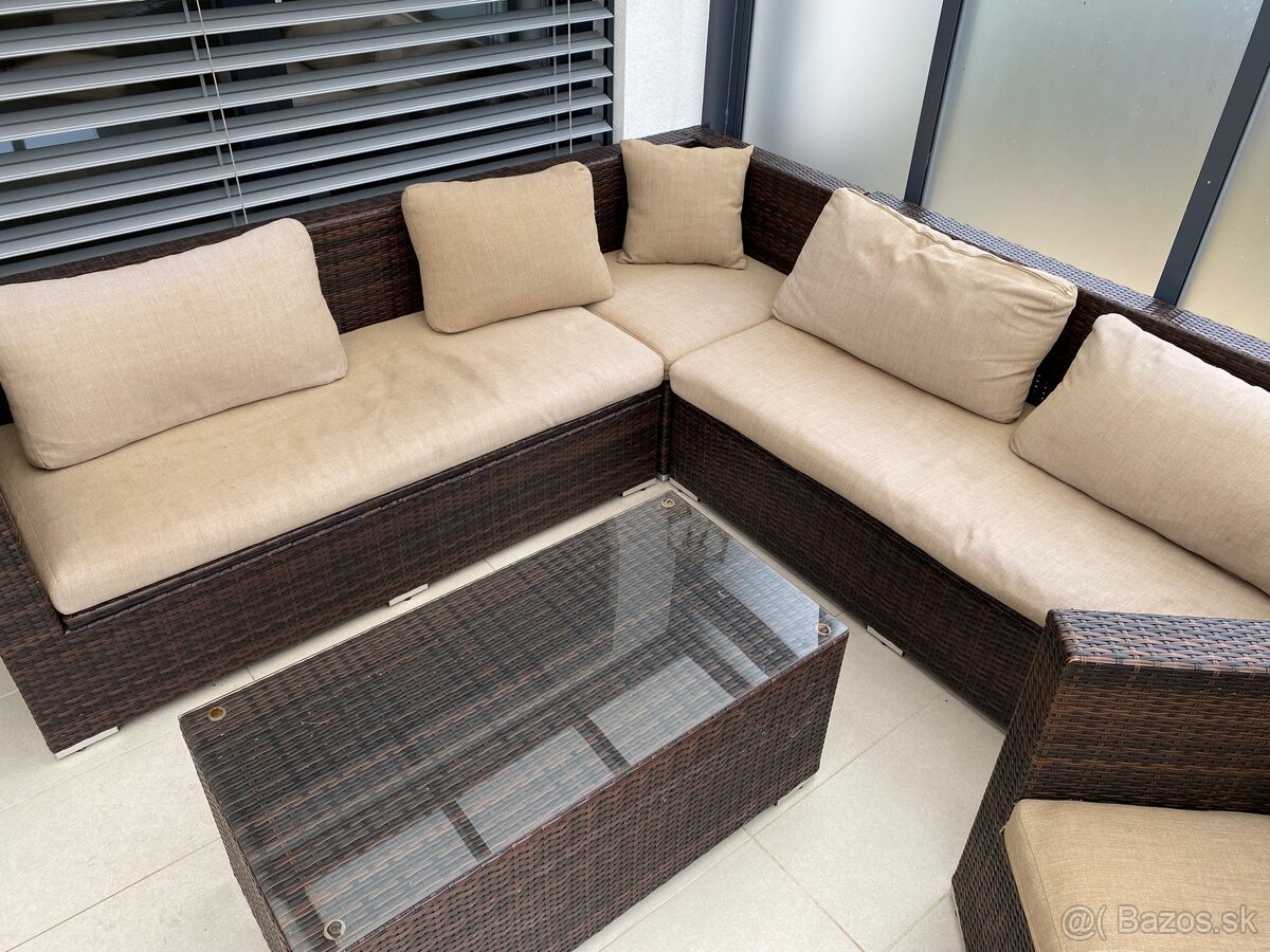 Rátanie záhradné sedenie - 3