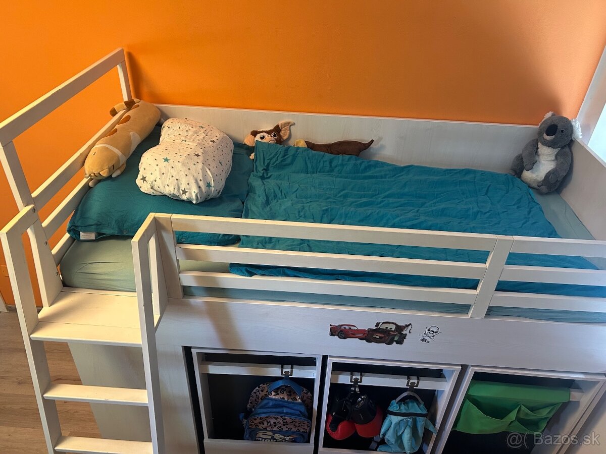 Detská poschodová posteľ VOX s úložnými priestormi - 3
