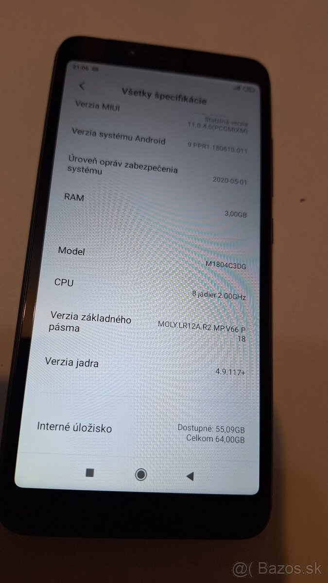 Xiaomi redmi 6 3/64GB android 9 dual sim - 3