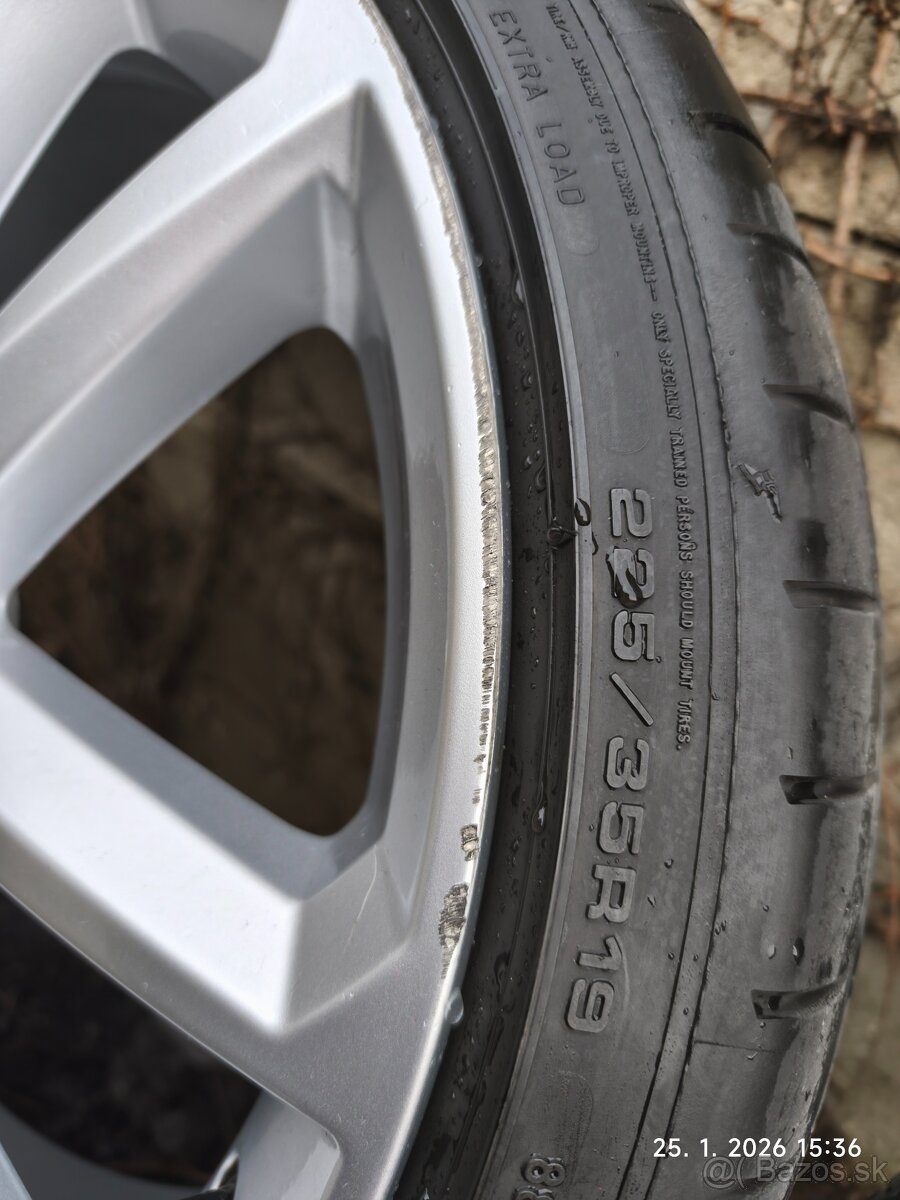 225/35 R19 letna sada na diskoch - 3