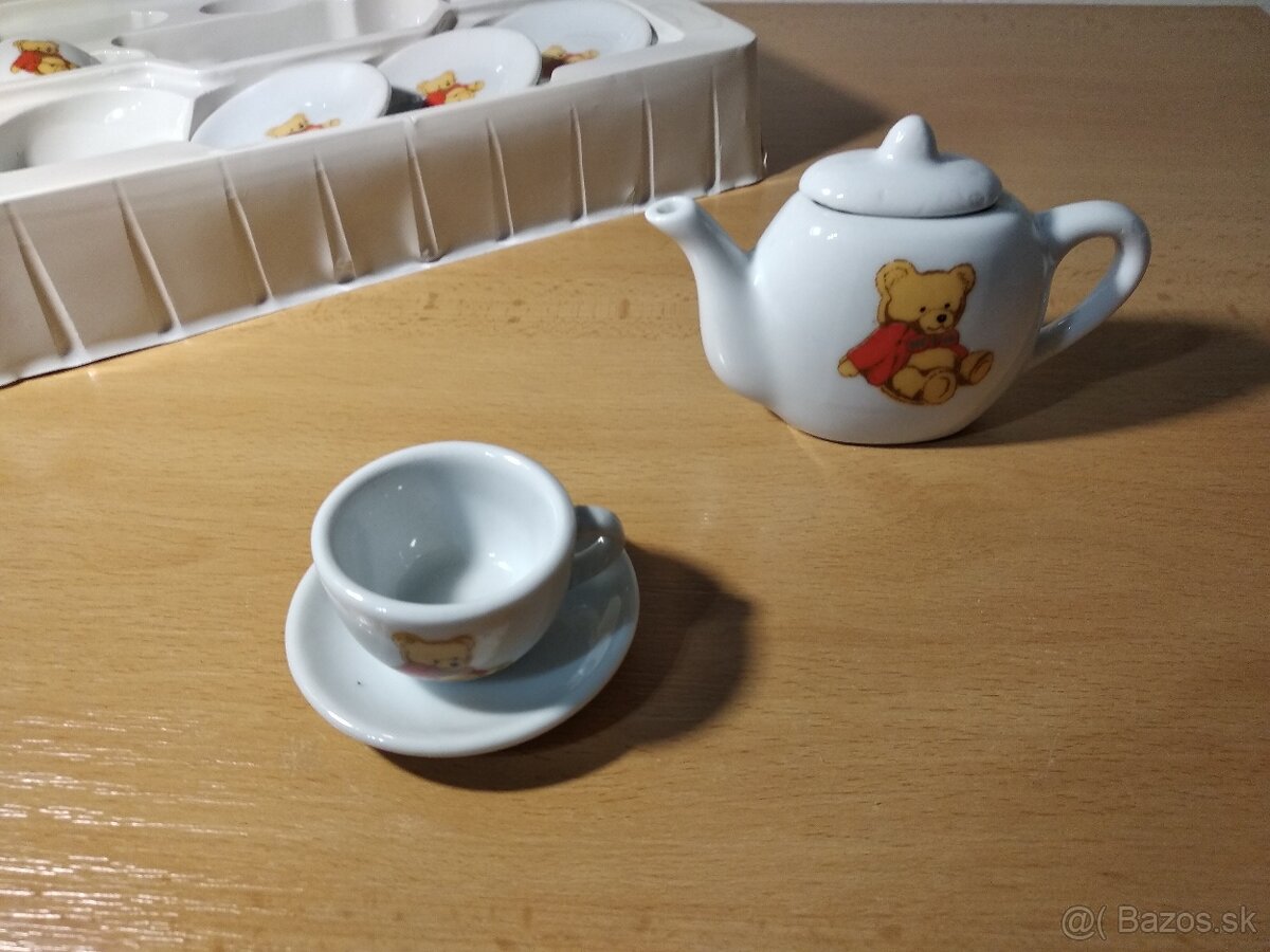 Porcelánová detská čajová súprava - 3