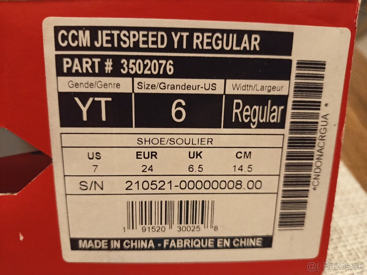 Detské korčule CCM jetspeed - 3