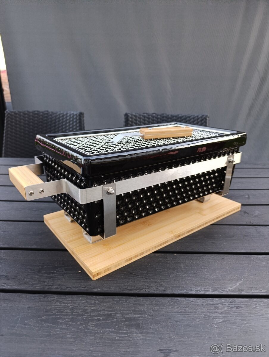 Stolný keramický gril Hibachi - 3