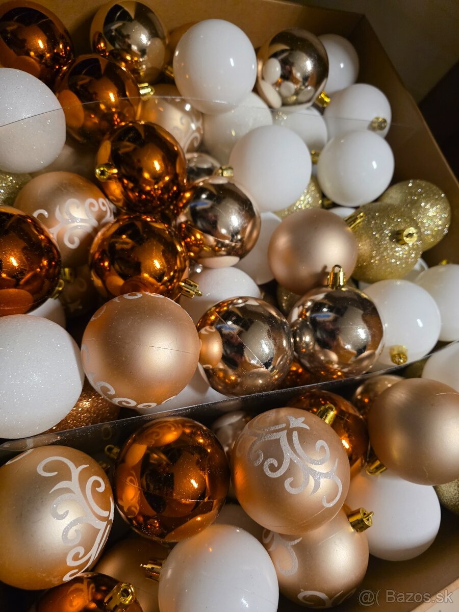 Vianočné gule - NOVÉ v krabici - 3