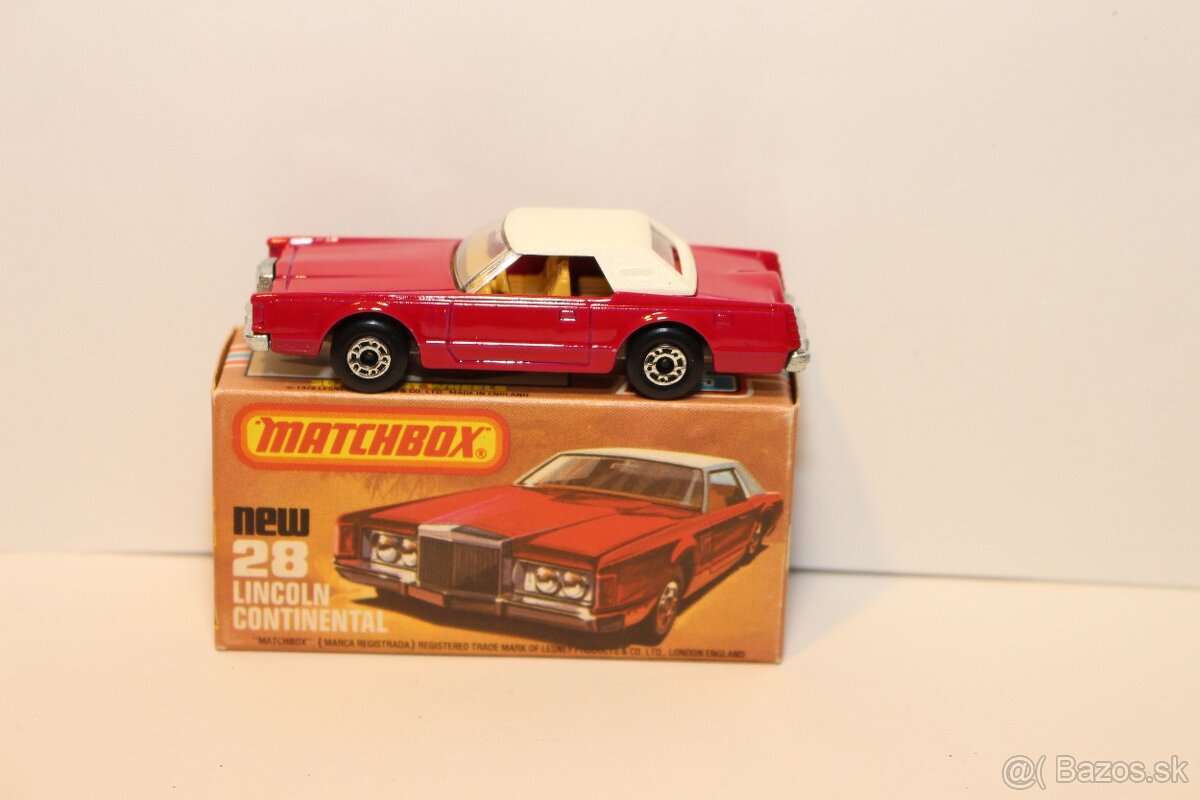 Matchbox SF Lincoln continental - 3