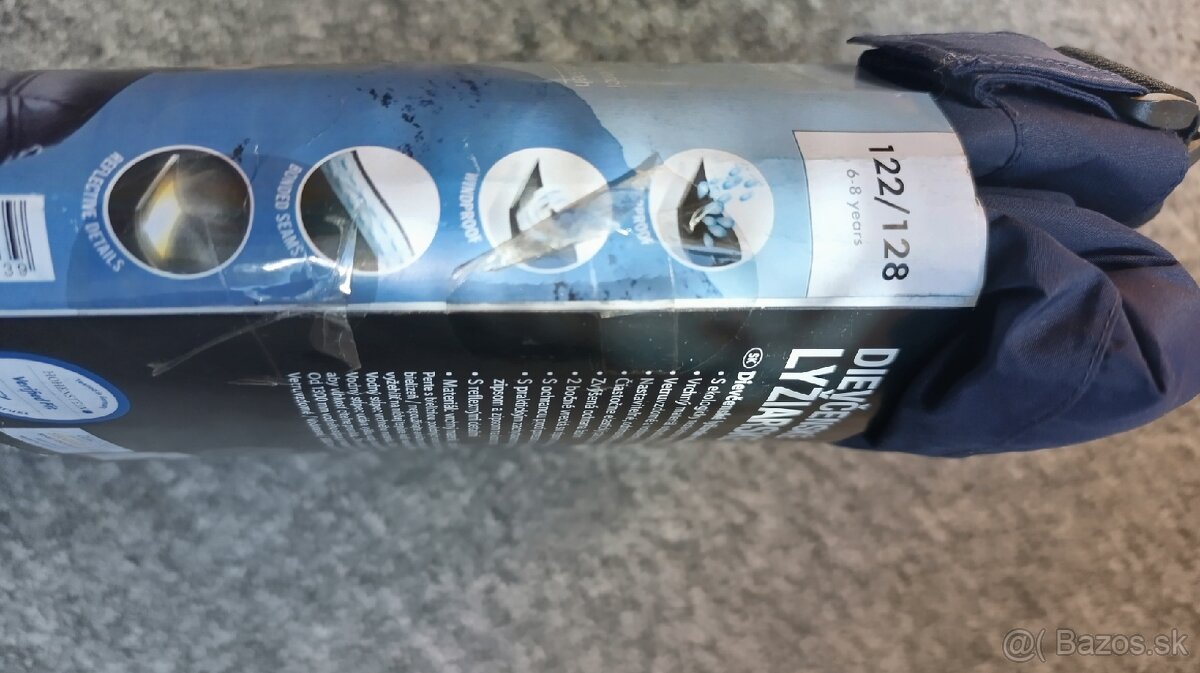 Detské lyžiarske nohavice 122/128 - 3