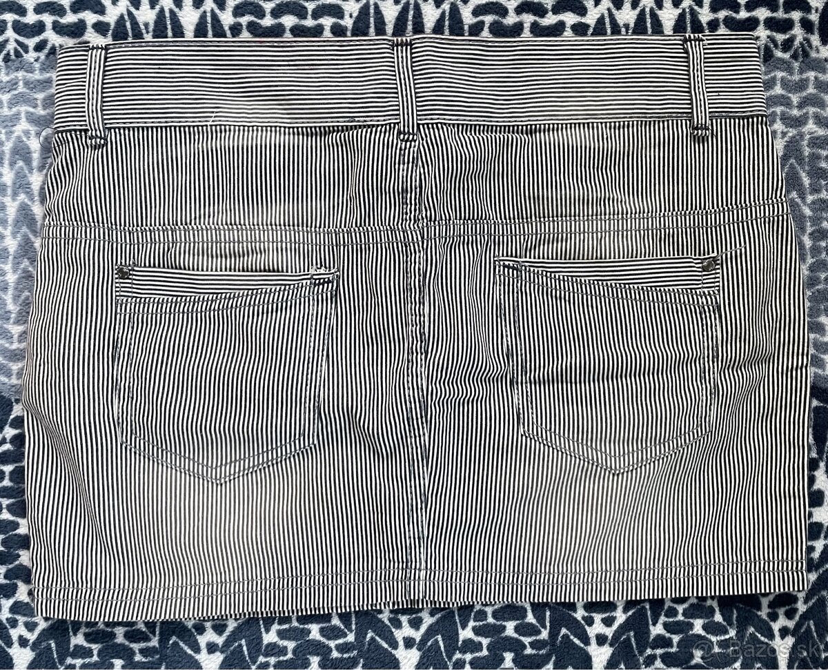 Minisukňa prúžkovaná zn Reserved - 3