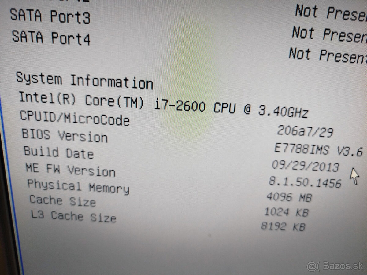 procesor Intel Core i7-2600 LGA1155 - 3