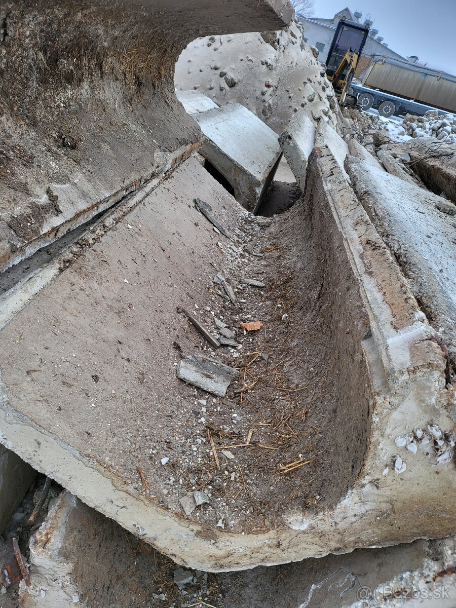 Betónové žľaby - 3