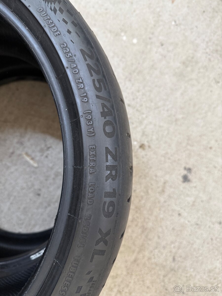 225/40 r19 continental - 3