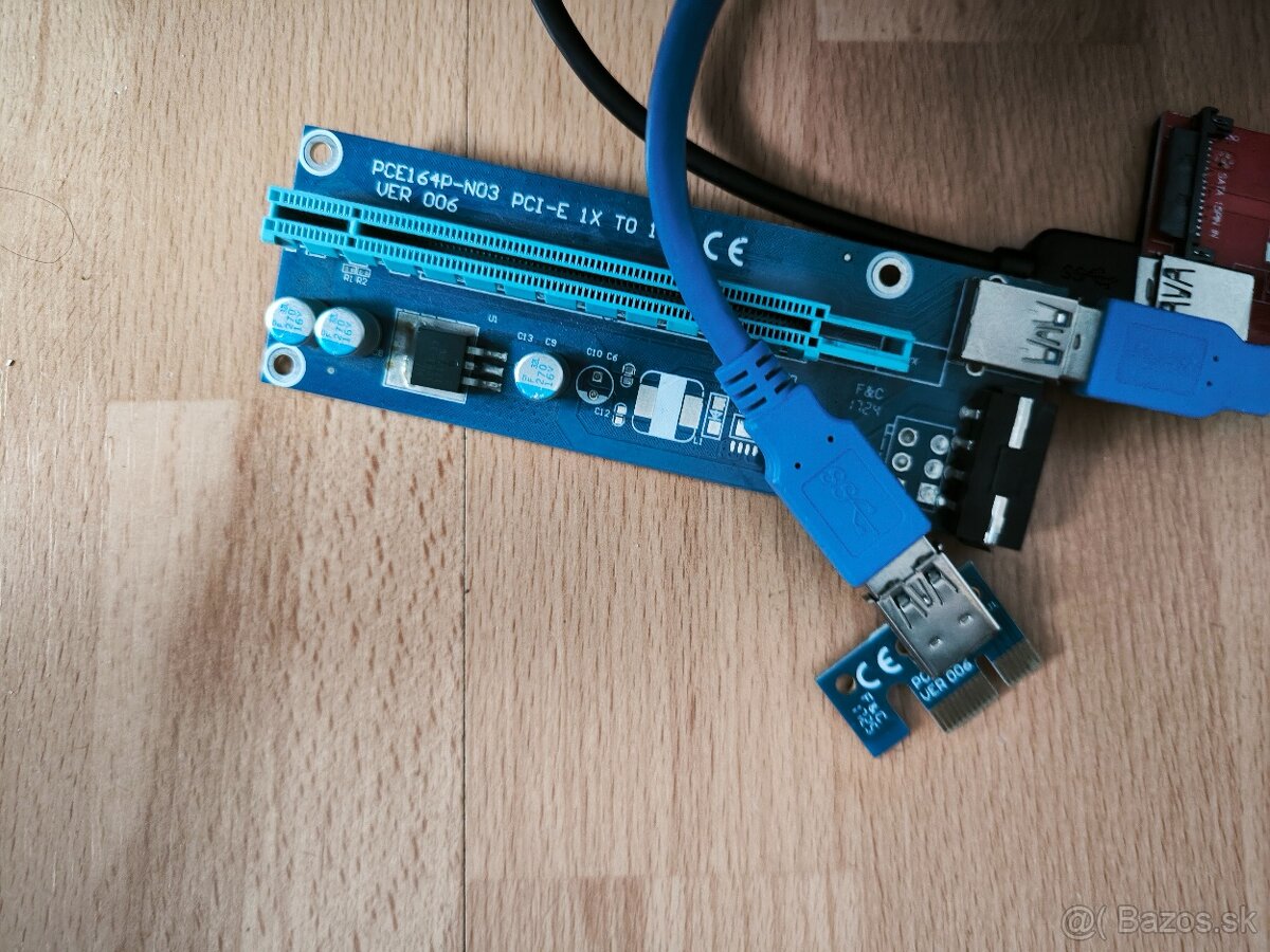 Riser na grafické karty 4x - 3