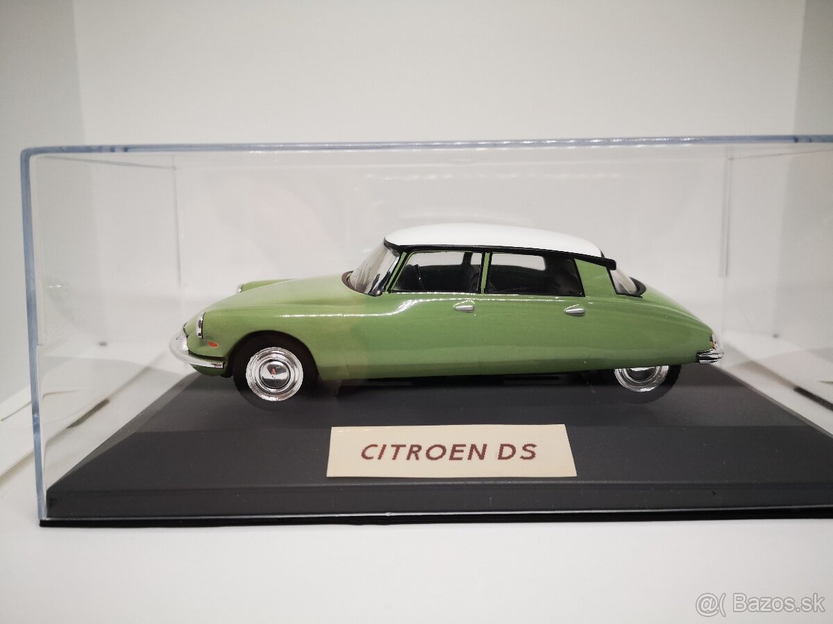 Predám kovový zberateľský model auta Citroen DS, 1:43 - 3