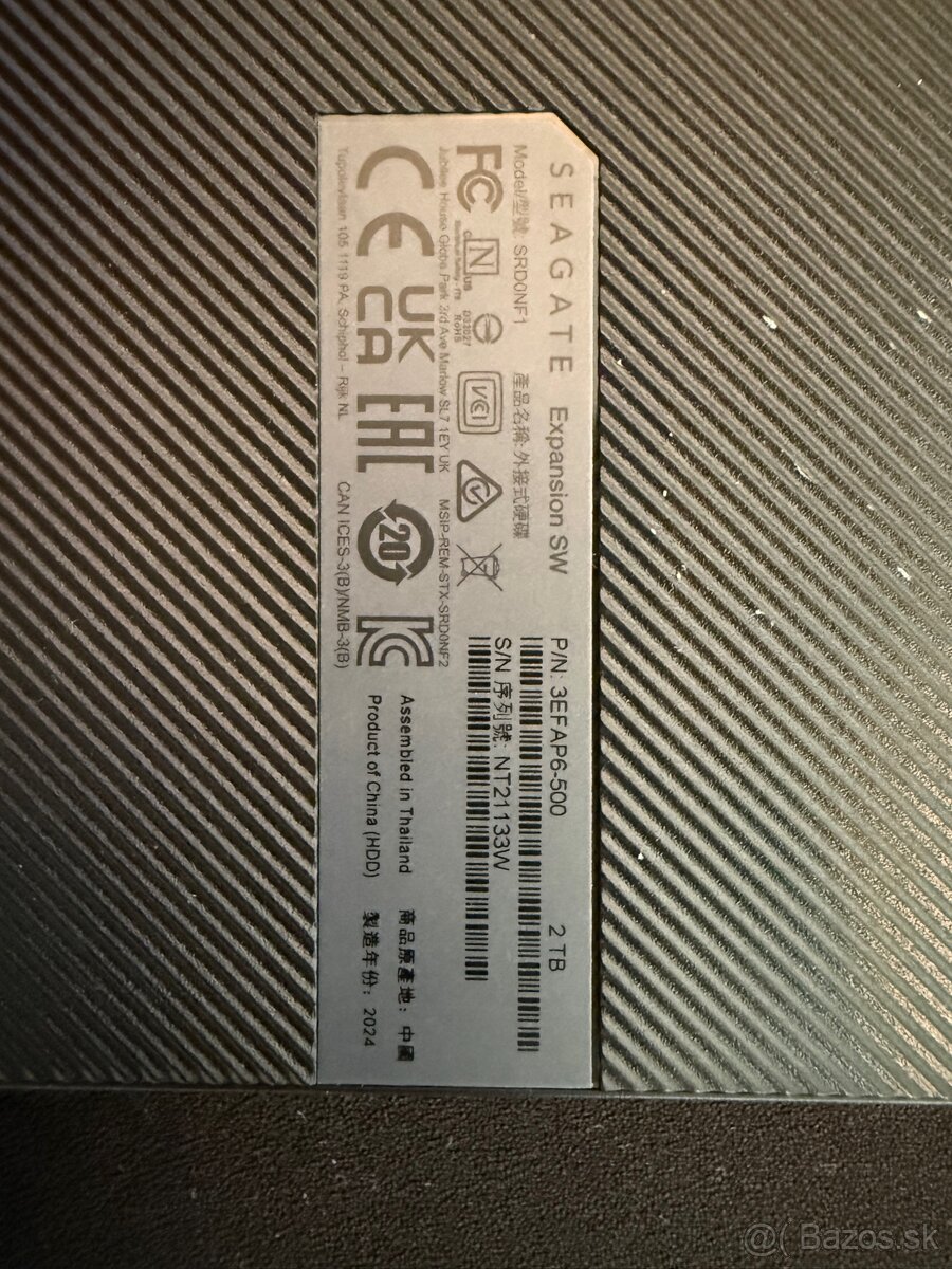 Externy disk Seagate Expansion 2TB - 3