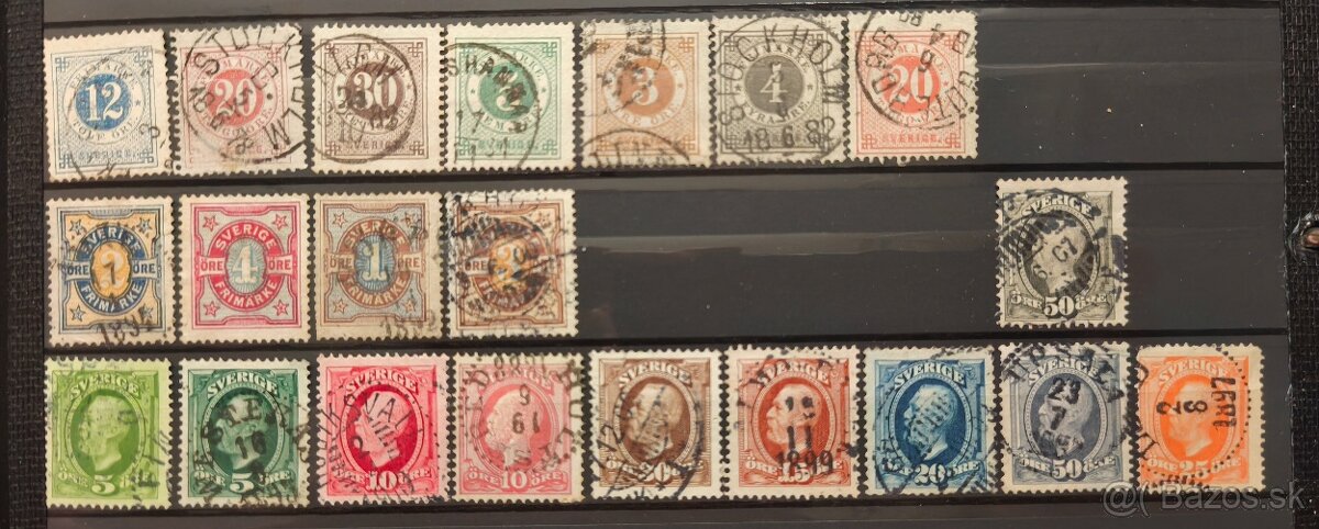 Zbierka starých známok - 3