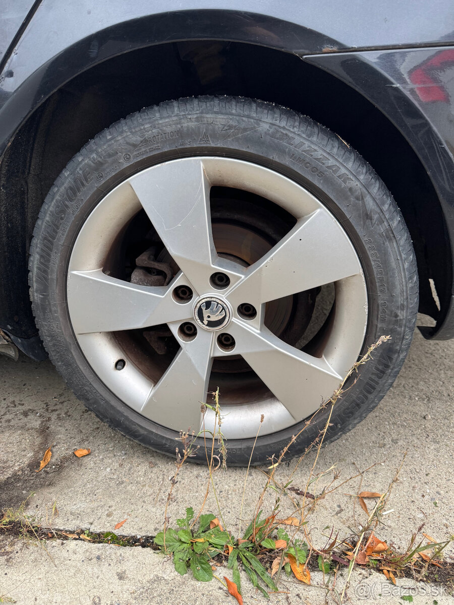 17" Hliníkové disky SKODA OCTAVIA DENOM - 3