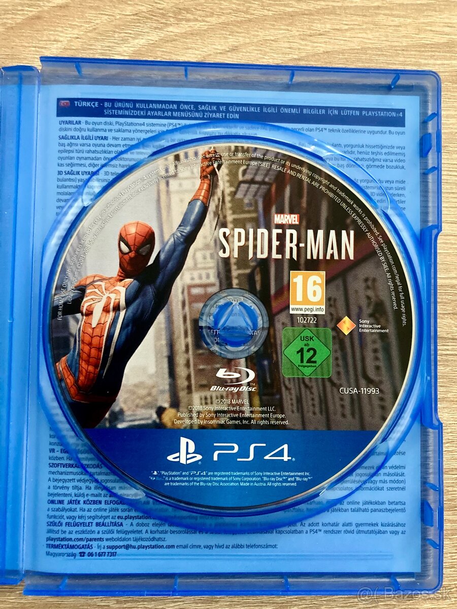 Marvel’s Spider-Man – PS4 (nová, top stav) - 3