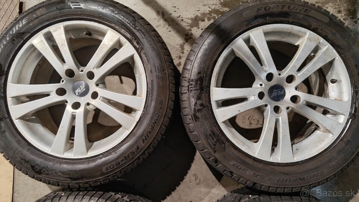 Zimná sada pre VW T5, BMW....5x120 R17, pneu 235/55 R17 103V - 3