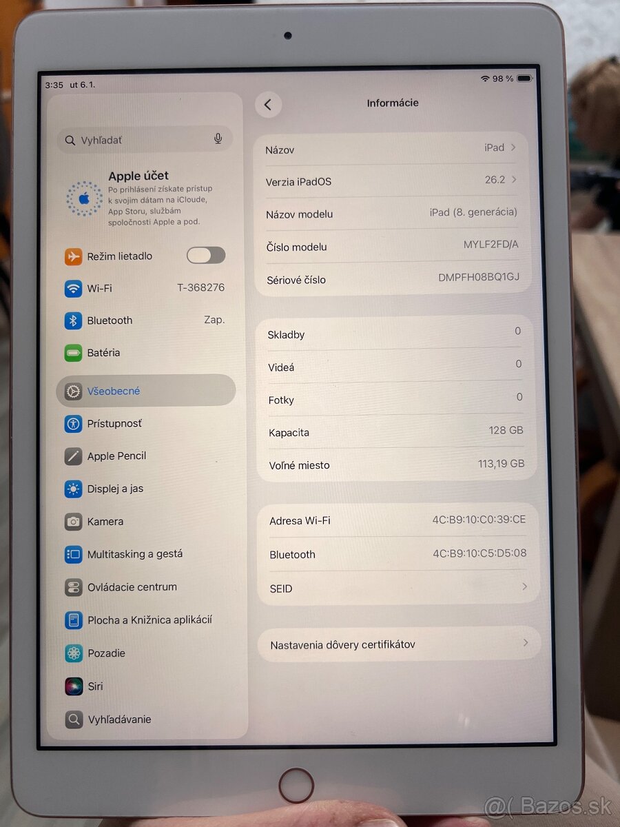 iPad 8 gen 128 GB - 3