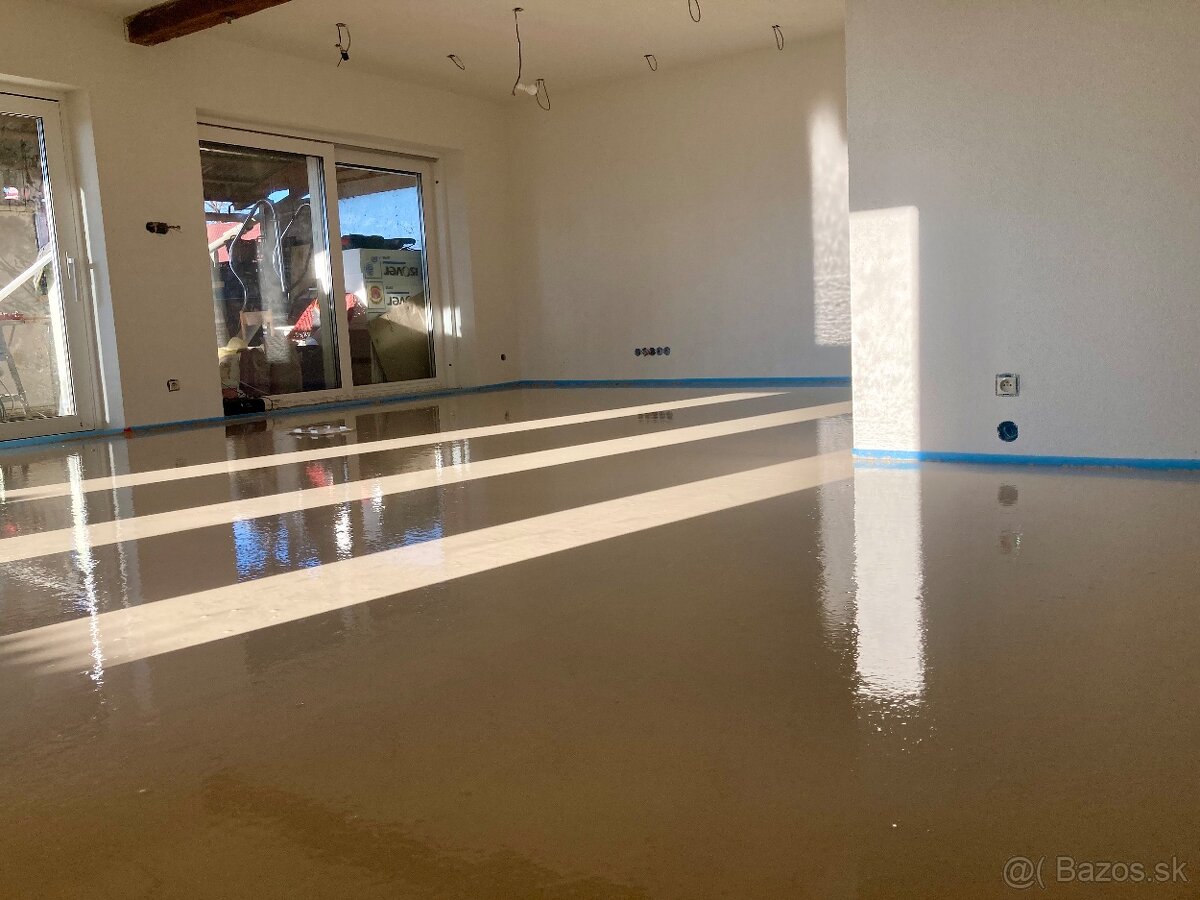 Anhydritové potery Levice - 3