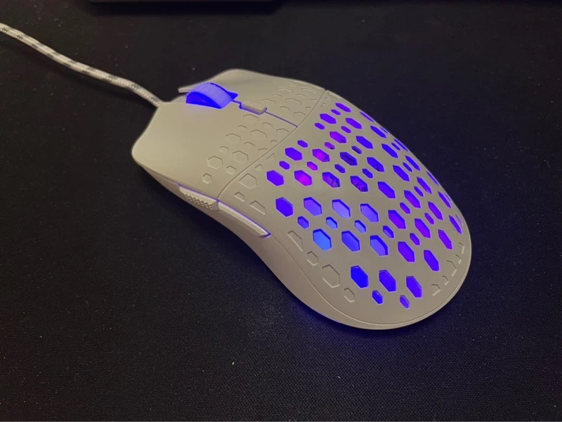 Herná myš Raiku G701 Biela - 3