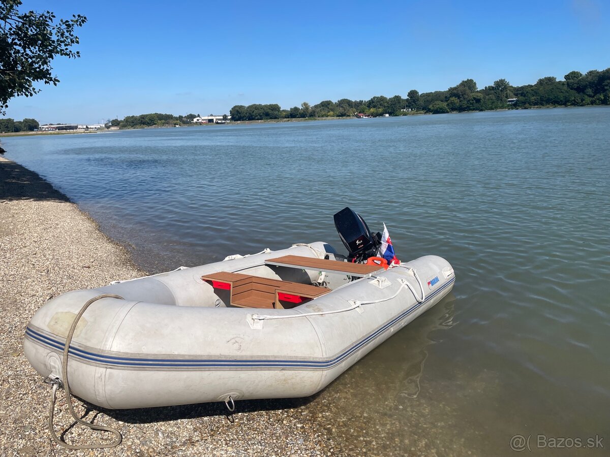 Predám gumený čln 380cm - 3
