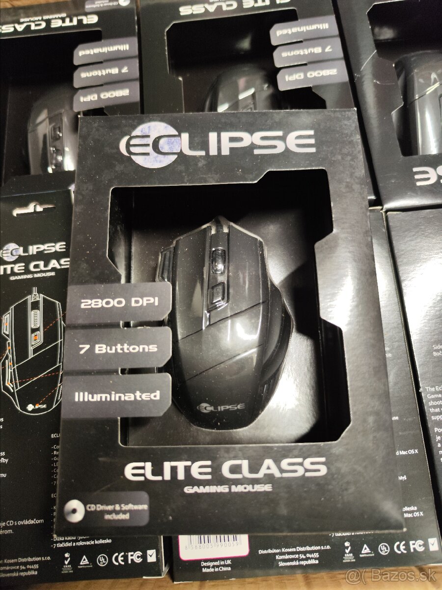 Herná myš Eclipse Elite Class (2800 DPI) – Nová - 3