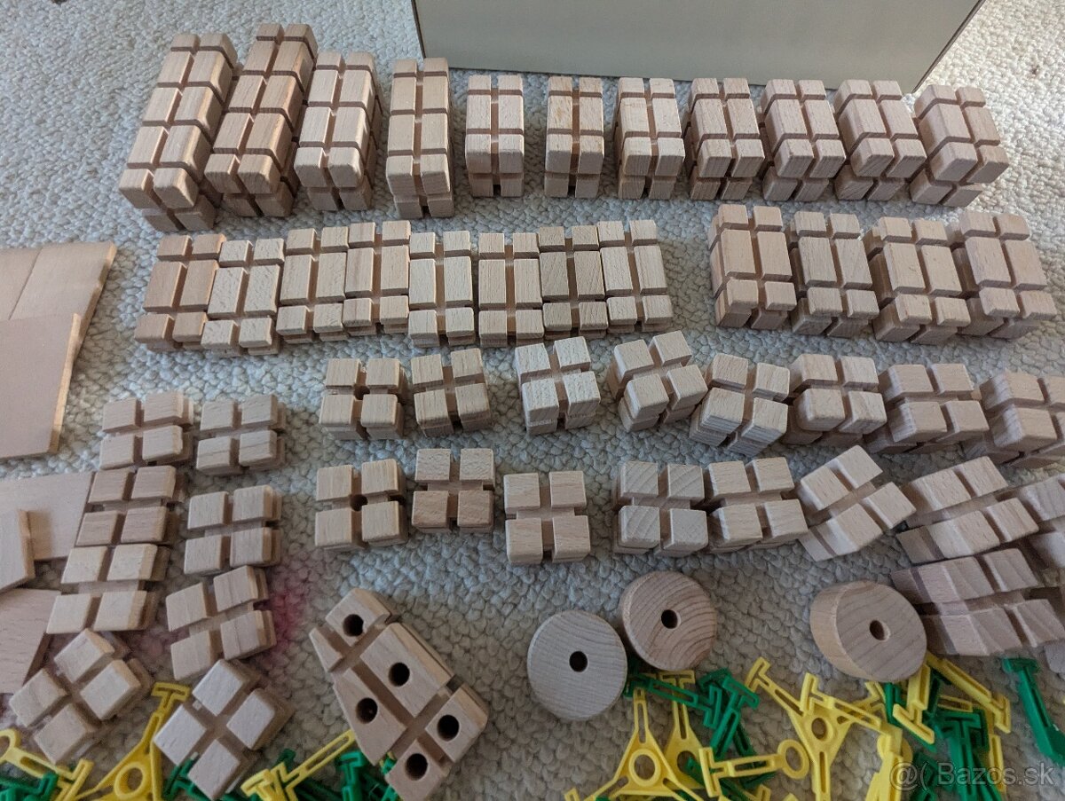 Drevená stavebnica Veva Pedro - 3