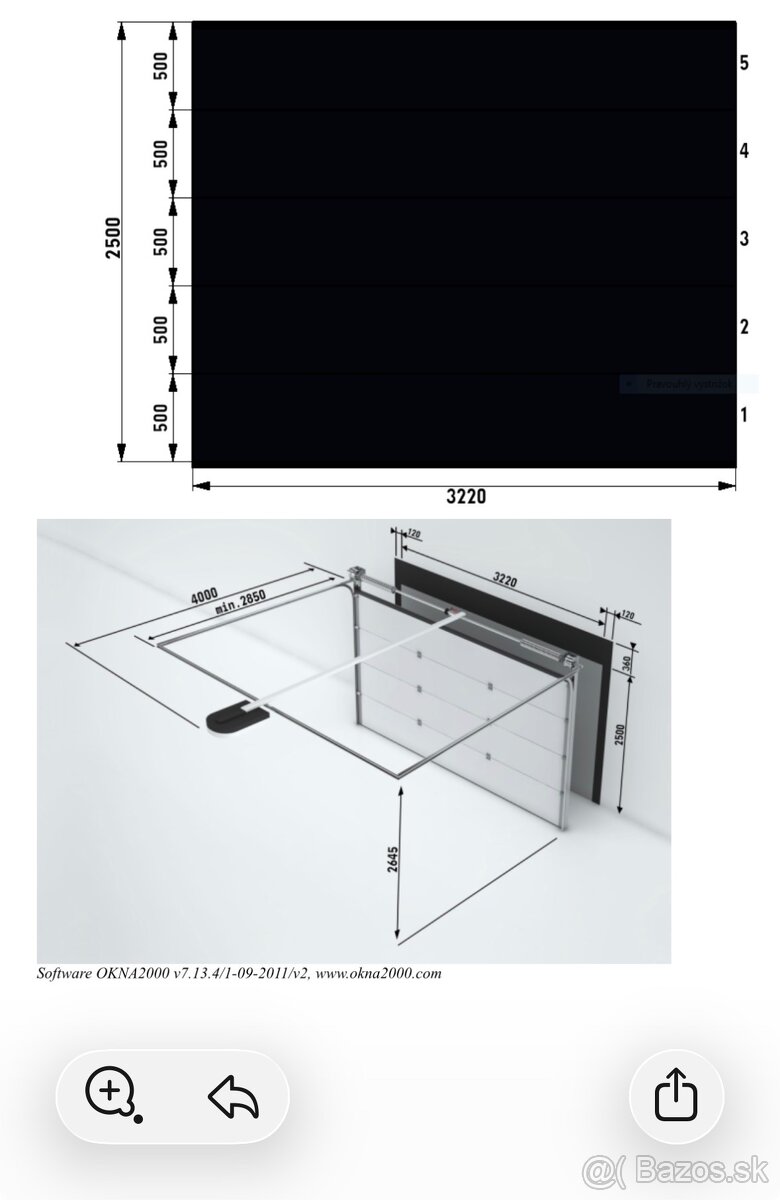 Garážová brána - 3