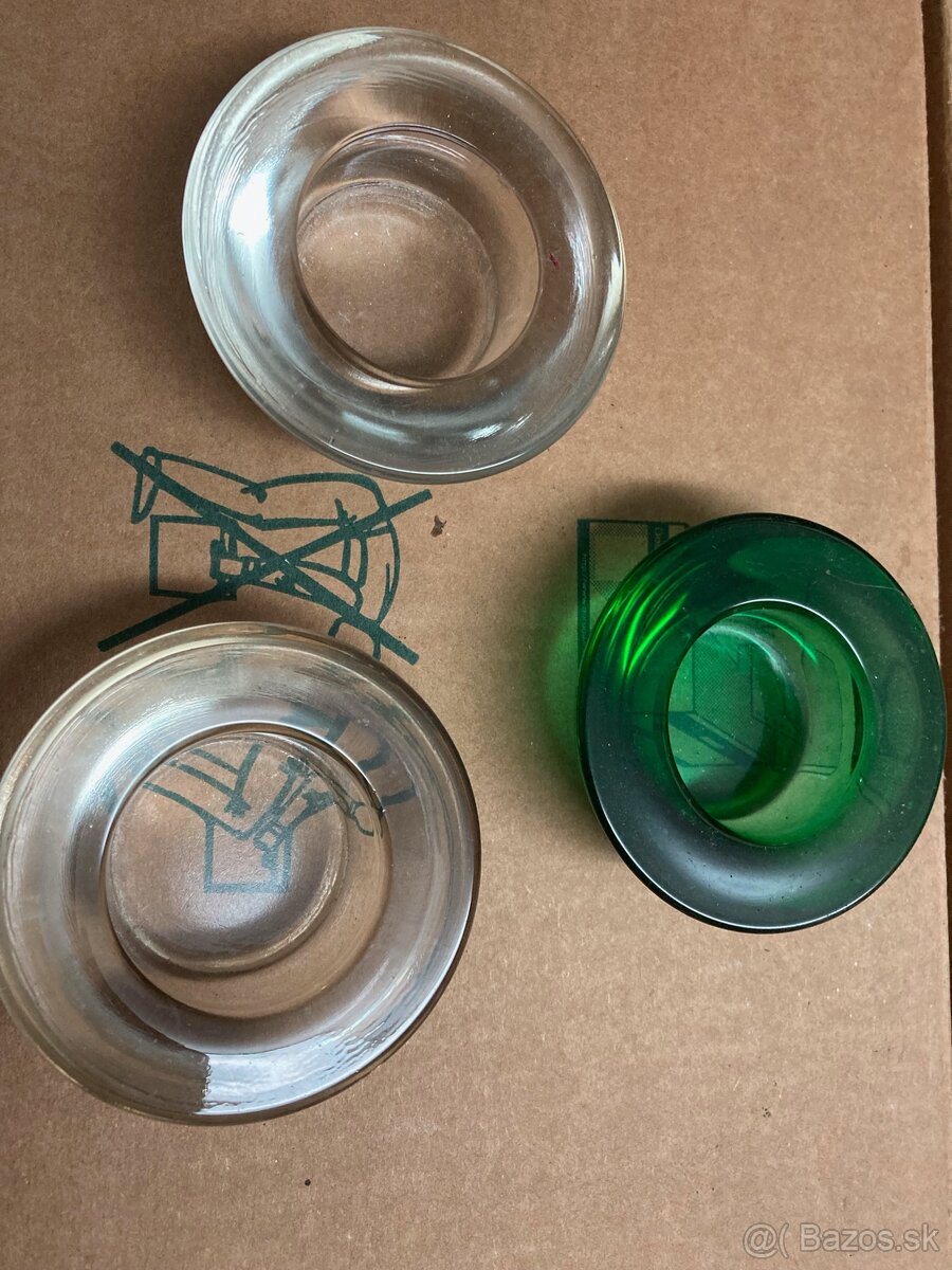 Sklebnené svietniky - 3