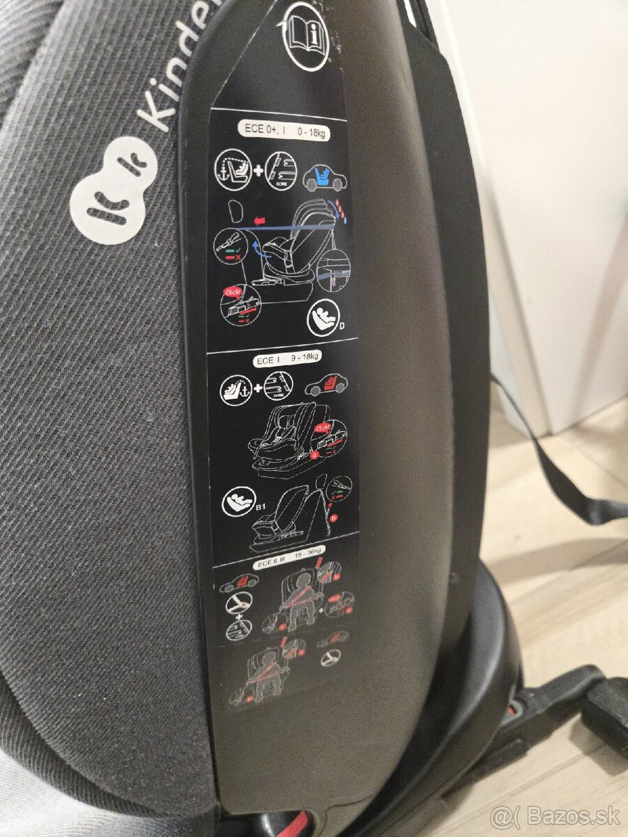 Kinderkraft xpedition 0-36kg autosedacka - 3