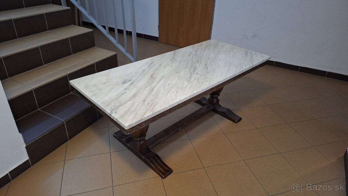 Stolík s kamennou platňou - 3