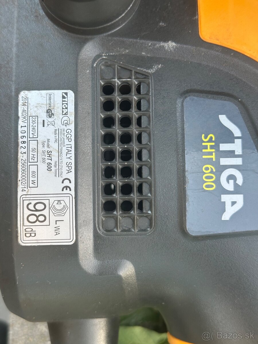 Elektrický plotostrih STIGA HT 106C (SHT 600) na ND - 3