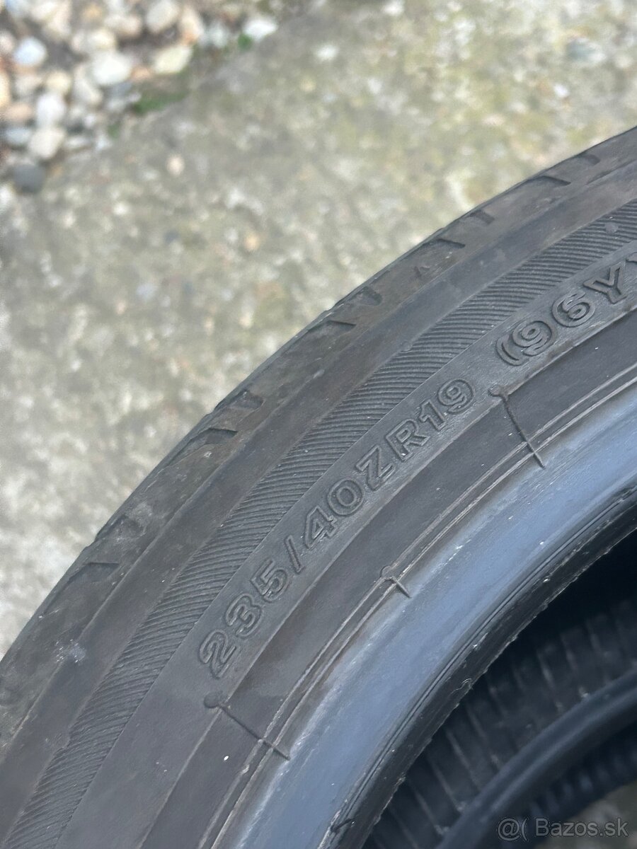 235/40R19 Bridgestone Potenza Sport - 2ks letne - 3