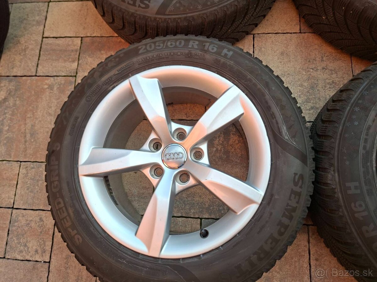 Originálne hlinikove disky Audi R16, 5x112 - 3