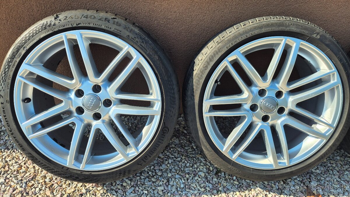 Predam originalne kolesa 5x112 r19 +pneumatiky - 3