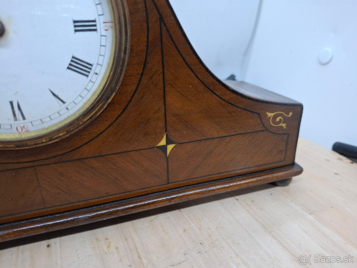 Predám starožitné Francúzke komodové hodiny 85 € - 3