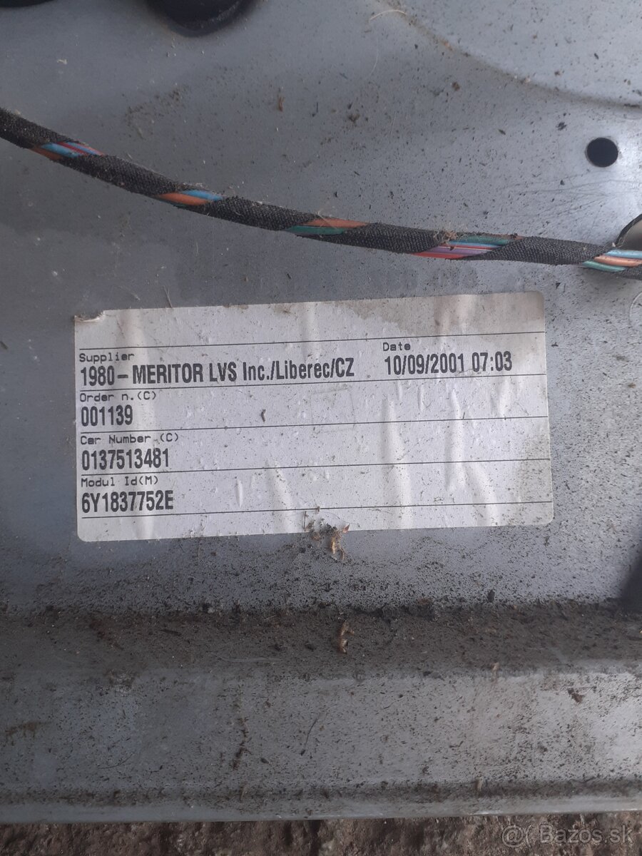 Skoda fabia 1 stahovanie P.P. manualne - 3