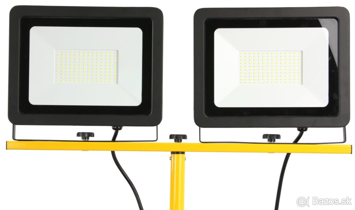 Led pracovný reflektor 2x100W nový na statíve - 3