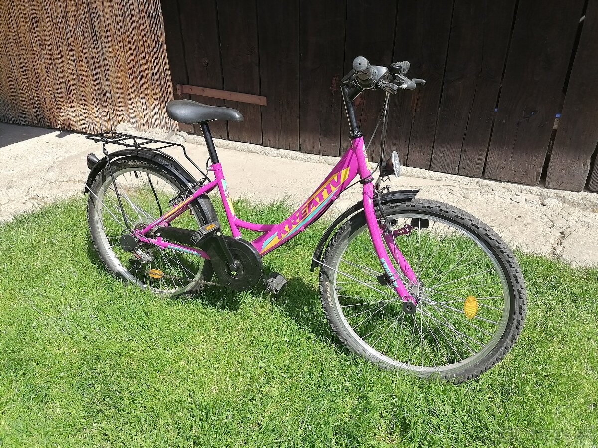 Dievcenský bicykel 24" - 3