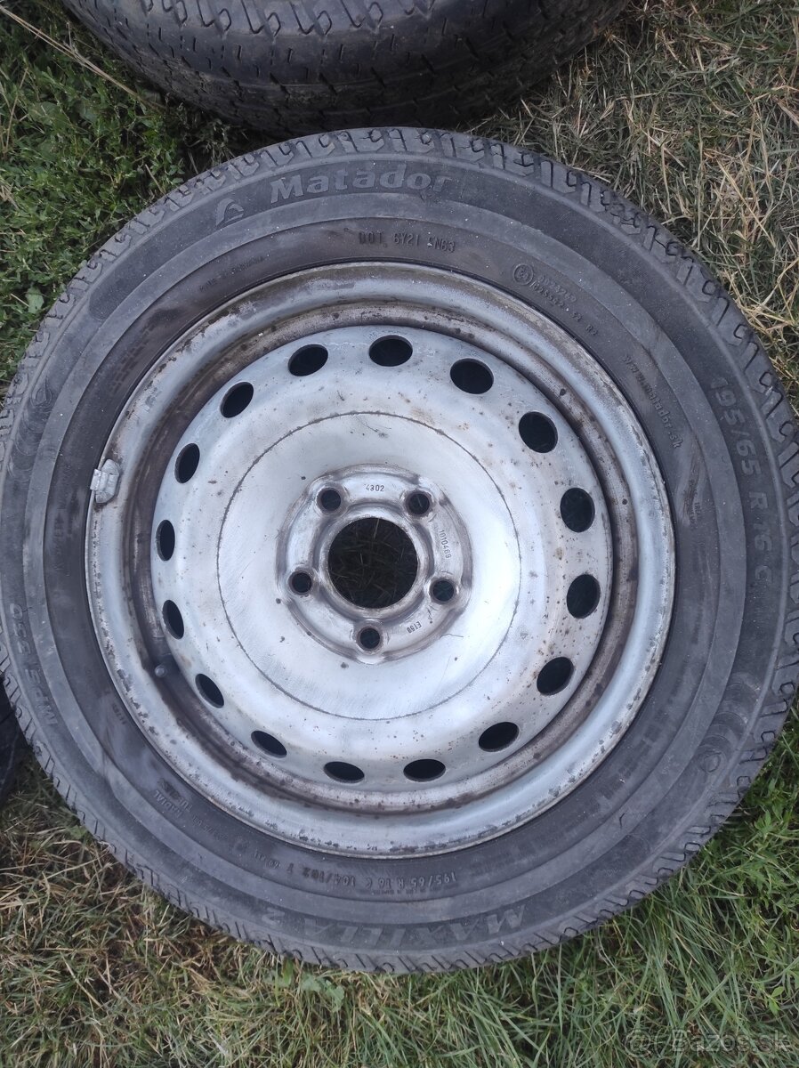 16" Plechové disky 5x118 - 3