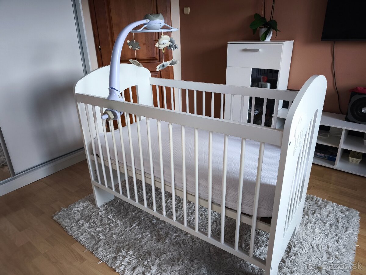 Kolotoč nad postieľku infantino hnedý - 3